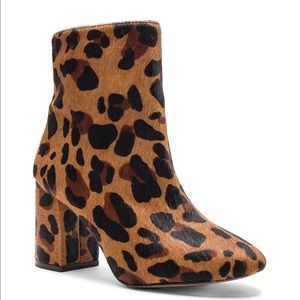 Matisse grove leopard bootie.